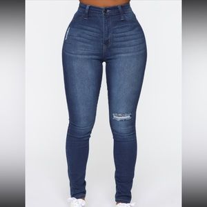 High Rise Skinny Jeans